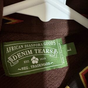 Denim Tears Brown Hoodie